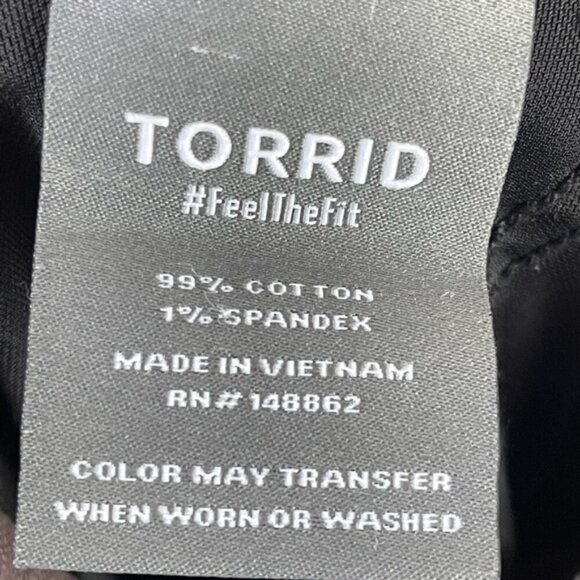 Torrid Comfort Flex Trouser Boot Corduroy High-Rise Jean size 18 brown - Picture 7 of 11